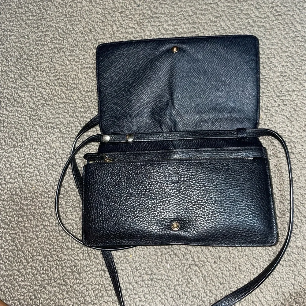 Coach foldover clutch crossbody bag - Picture 4 of 8